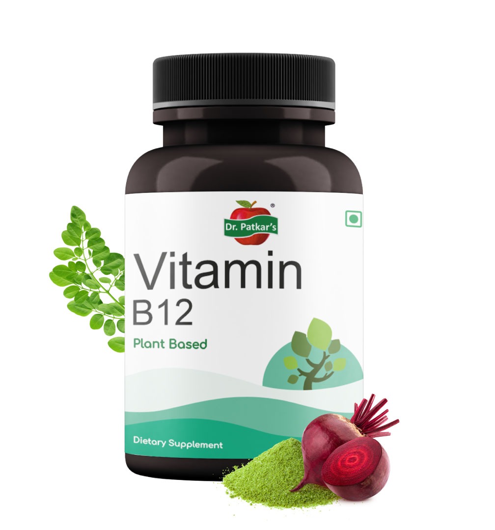 Dr.Patkar's vitamin B12- 60 Veg Capsules